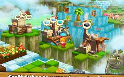 Cube Skyland: Farm Craft [ВЗЛОМ много денег] скриншот 7