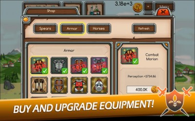 Knight Joust Idle Tycoon screenshot №7