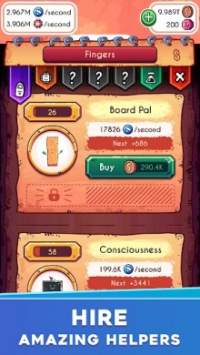 Workidle Tycoon: Idle Clicker Game (ВЗЛОМ, много алмазов) скриншот №2