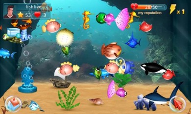 Fish Live v 1.5.3 [ВЗЛОМ: Много денег, Без рекламы] скриншот №6