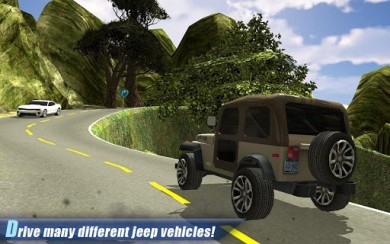 Off Road 4x4 Hill Jeep Driver