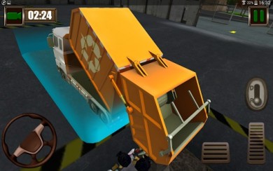 Garbage Truck Simulator 2015 [ВЗЛОМ: много денег] v 2.3 скриншот №6