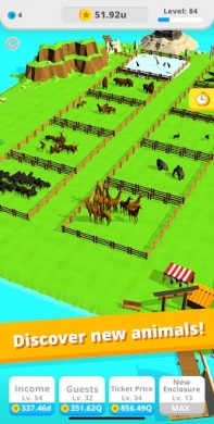 Idle Zoo Island (ВЗЛОМ, много денег)
