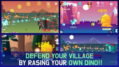 Tap Tap Dino : Defender screenshot №4