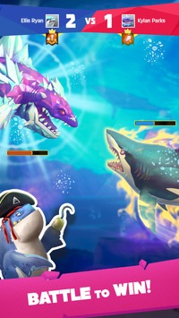 Hungry Shark Heroes 3.3 [ВЗЛОМ: много денег] скриншот №1