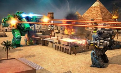 Clash of Mech Robots [ВЗЛОМ на деньги] v 1.2 скриншот №5