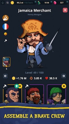 Idle Pirates: Приключения и Бизнес screenshot №2