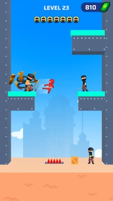 Web Master: Стикмен Супергерой screen 5