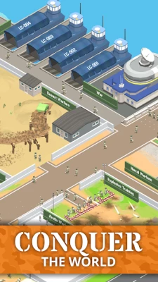 Idle Army Base screen 4