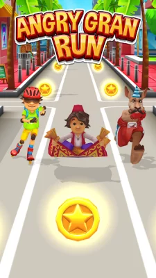 Angry Gran Run - Running Game screenshot №3