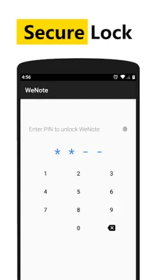 WeNote screen 4