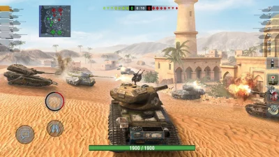 World of Tanks Blitz PVP битвы screenshot №4