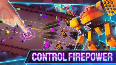 Cyber Fusion - Idle Merge Defe screenshot №3