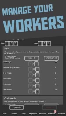 Idle Idle GameDev screenshot №5