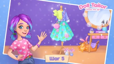 Игры для девочек Одежда, Куклы screenshot №6