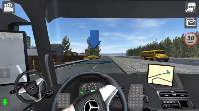 Mercedes Truck Simulator Lux screenshot №3