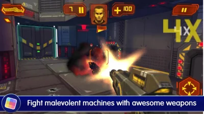 Neon Shadow: Cyberpunk 3D Firs screenshot №3