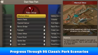 RollerCoaster Tycoon® Classic screenshot №7