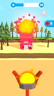 Slingshot Smash: Разрушение screenshot №5