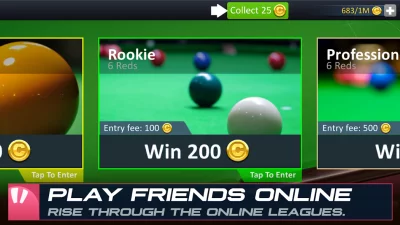 Snooker Stars - 3D Online Spor screenshot №7