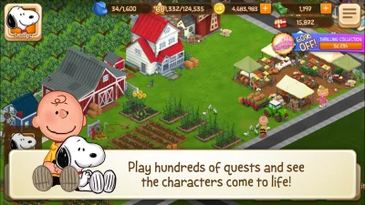 Snoopy's Town Tale CityBuilder screenshot №8