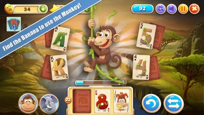 Solitaire Safari screenshot №4