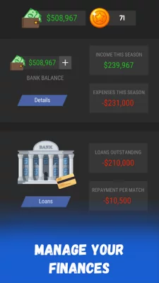 Wicket Cricket Manager screen 3