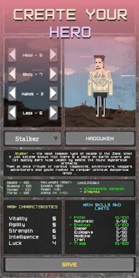 Pocket ZONE screen 2